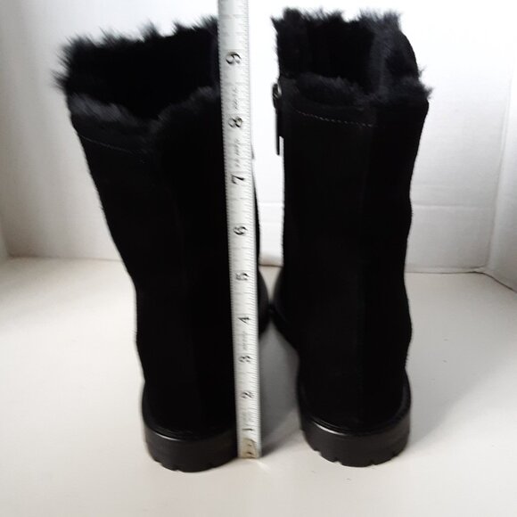 Aquatalia Women's Black Suede Winter Boot size 6.5M - Picture 5 of 10
